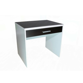 NDL โต๊ะทำงานหน้าท๊อป PVC ขนาด 80cm (สีโอ๊ค/ขาว) รุ่นTZ-116
