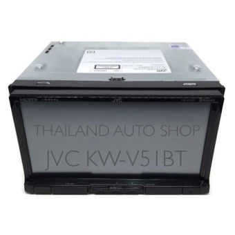 THAILAND JVC เครื่องเล่นติดรถยนต์พร้อมจอ JVC KW-V51BT