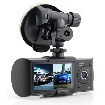 Car cam รุ่น R300 กล้องวีดีโอคู่ติดรถ HD DVR