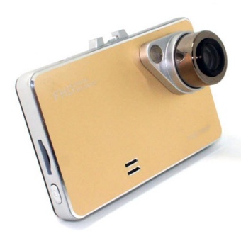 2.7 1080P HD Car DVR Wide Angle Lens Car Camera Recorder (Golden)&quot;