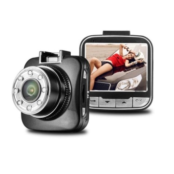 G55 กล้องติดรถยนต์ Full HD 1080P เลนส์กว้าง 170 องศา 2.0 LCD G-sensor H.264 WDR 8 IR G55 (Black)&quot;