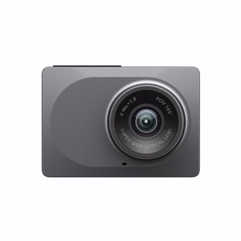 Xiaomi Yi Dash Cam 1080p car WIFI DVR กล้องติดรถยนต์ USB 2 PORT (สีเทา)