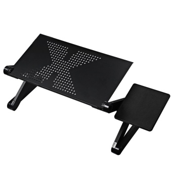 360 Degree Adjustable Folding Laptop Notebook PC Desk Table Stand Portable Bed Tray