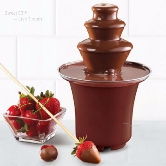 เครื่องทำ ช็อคโกแลต ฟองดูว์ น้ำตก 3 ชั้น Chocolate Fondue Fountain