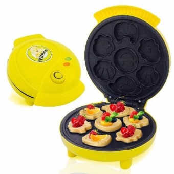 Getservice เครื่องทำขนมอบ โดนัท แบบลายการ์ตูน รุ่น YiDian (Yellow)(Yellow)