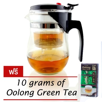 Binshangya กา น้ำชาพร้อมไส้กรอง แถม ชาเขียวอูหลง 10 กรัม - 500 ml