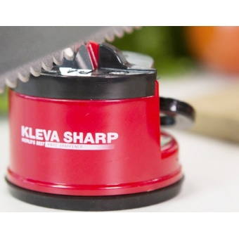 KLEVA SHARP VAUKO Kleva Sharp ที่ลับมีด อุปกรณ์ลับของมีคม กรรไกร รุ่น KV-901-1 (สีดำ/แดง)