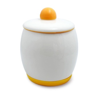 Egg Tasticหม้อไมโครเวฟ เซรามิก รุ่นEGG11 (White/Yellow)