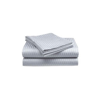 CB Cotton ชุดผ้าปูที่นอน 700เส้น Peninsula Collection ขนาด 5 ฟุต 3 ชิ้น - Gray