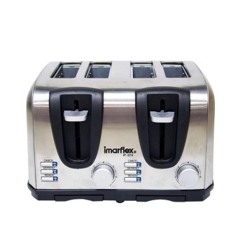 Imarflex เครื่องปิ้งขนมปังแบบ4แผ่น IF-374