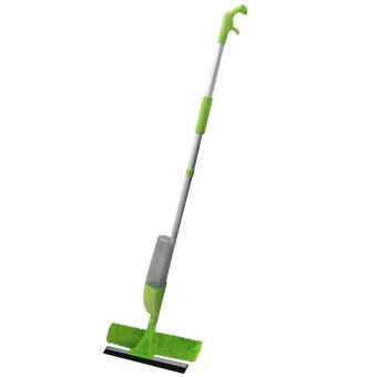 Imusic extra D'Clean Mop สเปรย์ม็อบ ถูพื้น รีดน้ำ เช็ดกระจก 2 in 1 รุ่น DCF-09 (สีเขียว)