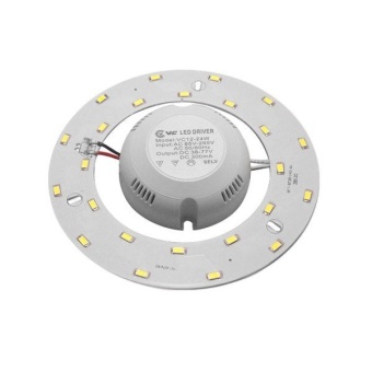 แผงไฟ LED โคมซาลาเปา 15 วัตต์ แสงเดย์ไลท์ รุ่นใหม่ไม่ต้องใช้ไดร์เวอร์