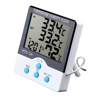 iBettalet เครื่องวัดอุณหภูมิรวมแบตเตอรี่ HTC-2A