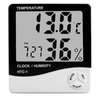 เครื่องวัดอุณหภูมิ ความชื้น รุ่น HTC-1 (สีขาว)