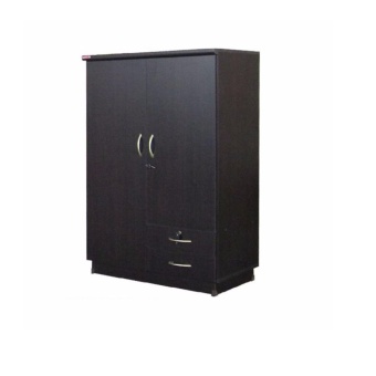 RF Furniture ตู้เสื้อผ้า 80 cm รุ่น WK002 ( สีโอ๊ค )(Black)