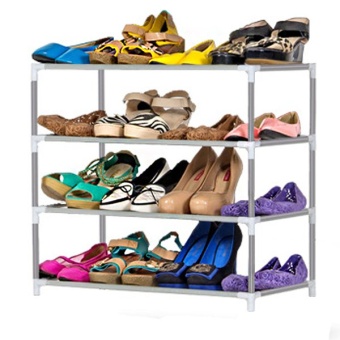 Shoe Rack ชั้นวางรองเท้า 4 ชั้น