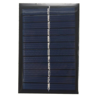 แผงโซล่าเซลล์ 6V 1W Solar Power Panel Poly Module DIY