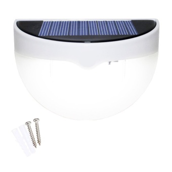 Elit โคมไฟ LED พลังงานแสงอาทิตย์ กันน้ำ อเนกประสงค์ 6LED Solar Power Light Outdoor Waterproof -White