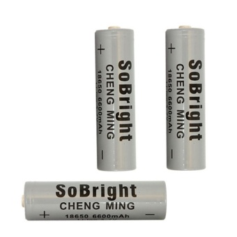 Cree Sobright ถ่านไฟฉาย CREE Q5 18560 3 ก้อน