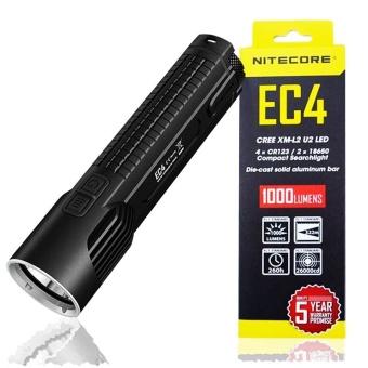 Nitecore EC4 CREE LED XM-L2 U2 รุ่น EC4 ( Black)