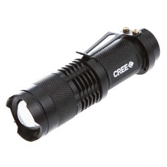 UltraFire Mini ไฟฉายสว่างมาก CREE LED Q5-XPE (Black)