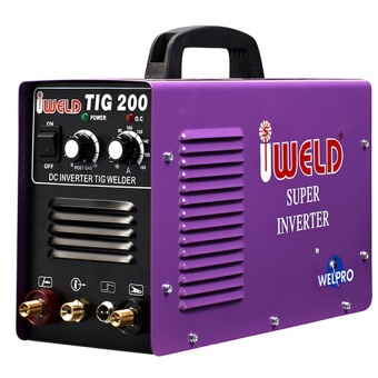 IWELDเครื่องเชื่อมอาร์กอน200แอมป์ รุ่นTIG-200 (สีม่วง)