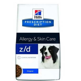 Hill's Science Diet z/d Canine อาหารสุนัข ที่มีปัญหาเรื่องแพ้อาหาร เม็ดเล็ก 1.5kg