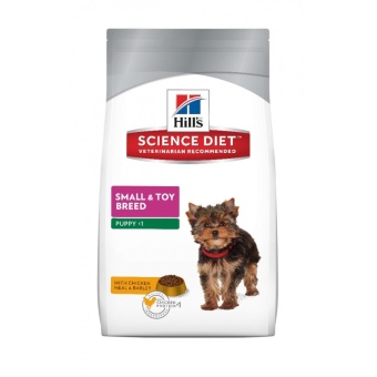 Hill&#039;s Science Diet อาหารลูกสุนัข พันธุ์เล็กและทอยส์ ขนาด 1.5kg