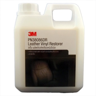 3M Leather Vinyl Restorer PN38086DR น้ำยาเคลือบเงาเบาะหนังและไวนิล ขนาดแบ่งบรรจุ 1 ลิตร