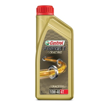 CASTROL POWER 1 Racing 4T น้ำมันเครื่องสังเคราะห์ Fully Synthetic 100% 1L