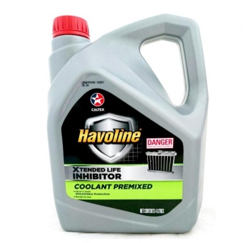 Caltex Havoline Coolant Premixed Up to 5 years or 250,000km Protection Ready to use 4ลิตร