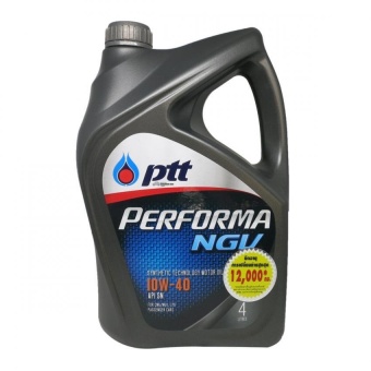 PTT น้ำมันเครื่อง PTT Performa NGV 10W-40 4ลิตร