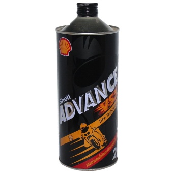 Shell น้ำมันออโต้ลูปสำหรับเครื่องยนต์ 2 จังหวะ ADVANCE VSX 2T ขนาด 1 ลิตร