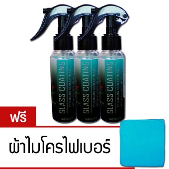 ikit น้ำยาเคลือบสี สูตรฟิล์มแก้วใส Pack 3