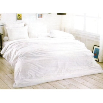 Toto ชุดเครื่องนอน ชุดผ้าปู สีพื้น – สี White (ไม่รวมผ้านวม)