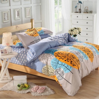 Lily ผ้าปูที่นอน 6 ฟุต 5 ชิ้น + ผ้านวม รุ่น PR016