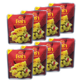 ROZA ผักกาดดองเผ็ดหวาน 145 กรัม แพ็ค 4 ซอง (รวม 2 แพ็ค ทั้งหมด 8 ซอง)
