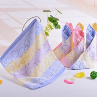Soft Microfiber Baby Child Kids face towel(Blue) - Intl