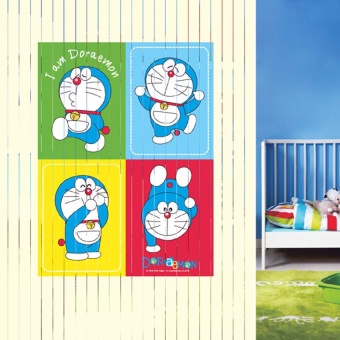 มู่ลี่ประตูพิมพ์ลาย Doraemon - รุ่น TK-47 / DO-014