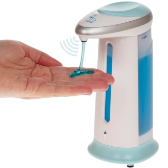 Spint SOAP MAGIC เครื่องจ่ายสบู่เหลว อัตโนมัติด้วยระบบเซ็นเซอร์ 400 ml. (สีขาว)