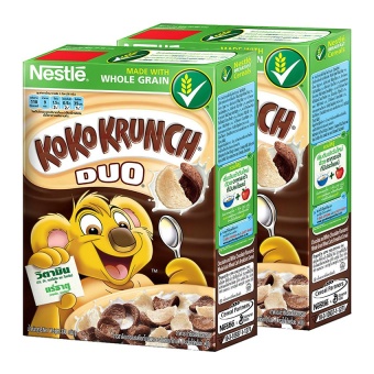 Koko Krunch โกโก้ครั้นซ์ ดูโอ้ ซีเรียล ขนาด 330 กรัม (แพ็ค 2)