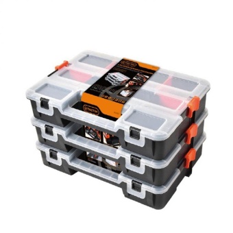 Freestyle Tactix 320001 กล่องเก็บอะไหล่ กล่องเครื่องมือช่าง 12.5 นิ้ว พร้อมตัวล็อค 3 กล่องชุด