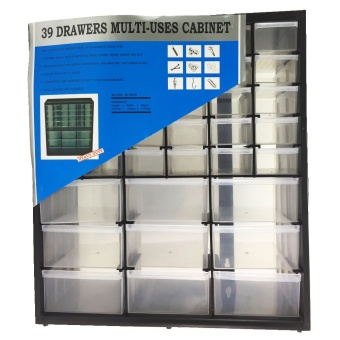 ALLWAYS กล่องชั้น ลิ้นชัก PVC 39 ช่อง รุ่น M-39D