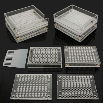 Transparent 100 Holes Capsule Filler Capsule Filling Machine Make Multi-Size