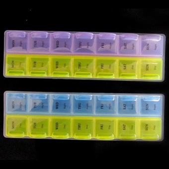 New 7 Day Weekly Pill Medicine Box Holder Storage Organizer Container Case