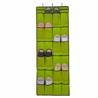 High Quality 24 Pockets Door Hanging Storage Bag Shoe Rack Hanger - INTL
