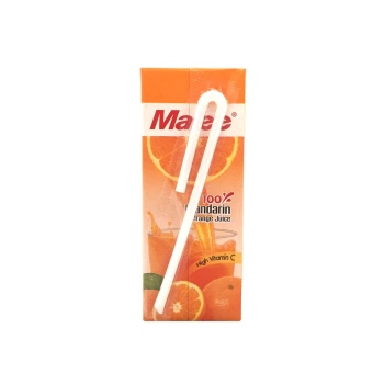 Malee น้ำส้มแมนดาริน 100% ตรามาลี ขนาด 200ml. (24 กล่อง)