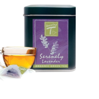 Dazzling-T ชาเขียวลาเวนเดอร์ (Special Blend Green Tea and Lavender Petal)