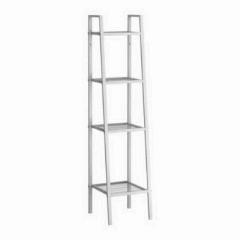 NK Furniline ชั้นวางของเอนกประสงค์ 4ชั้น รุ่น Multi4Shelf35 - เหล็กพ่นสีขาว
