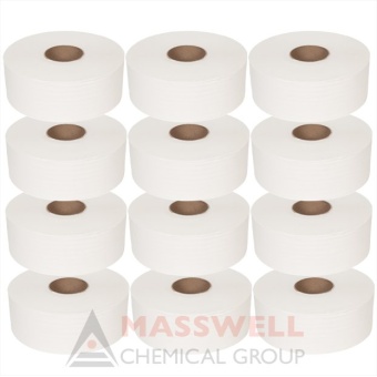 ขายยกลัง RiverPro กระดาษชำระม้วนใหญ่ รุ่น JRT MEDIUM 2-Ply 300 เมตร (12 ม้วน)